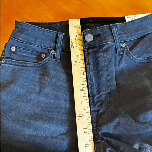 American Eagle Outfitters Flex Straight 28/32 black denim jeans - Picture 9 of 11